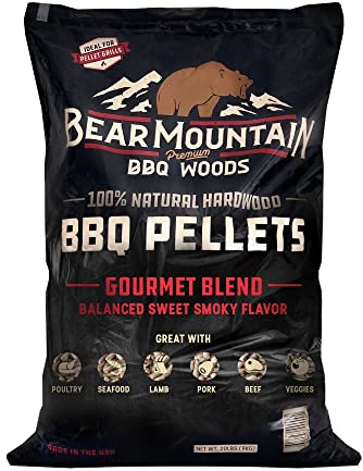 BBQ Hardwood Pellets, Gourmet, 20-Lb. -FK99