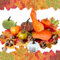 Bukezudang 50 Stück Kürbis Herbst Deko Set, Künstliche Kürbisse Set, Gefälschte Kürbisse Ahornblatt Dekorations Set, Ahornblätter Eicheln Tannenzapfen, for Autumn Thanksgiving Decoration