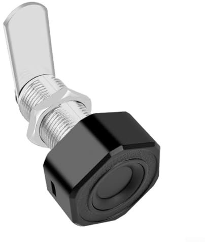 Fingerabdruck-Schubladenschloss, 30 mm, biometrisches Fingerabdruckschloss für Zuhause, Nachttisch, sicheres, effizientes biometrisches Schubladenschloss für Holzbretter (schwarz)