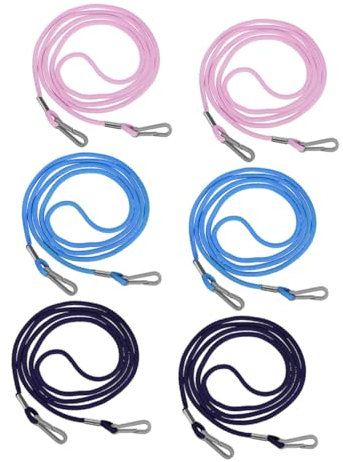 BESPORTBLE 6stücke Skihandschuhbänder Für Junge Mädchen Bequeme Handschuhhalterungen Winteraccessoires Für Skifahren Und Outdoor-Spiele Leicht Zu Verstauen Robuste Materialien