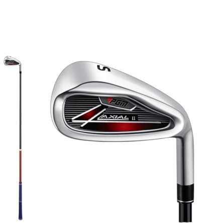 #7 eller #S Single Golf Club Iron för barn, högerhänt junior golf järnklubb barn i åldrarna 3-12 år golfare skola utomhus golfsport (#S (röd), ålder 3-5)