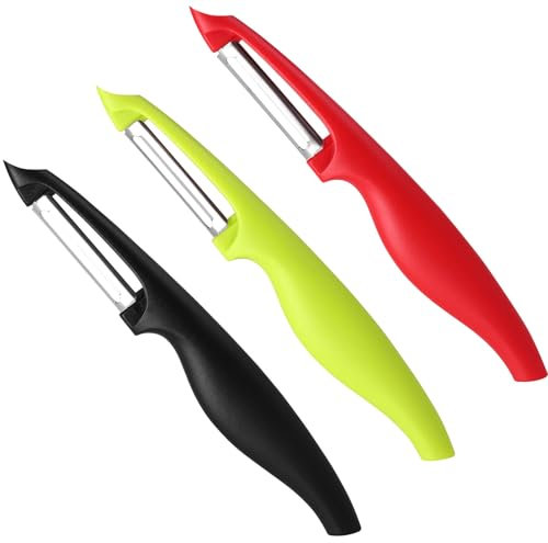 3PCS Swivel Vegetable Peeler,