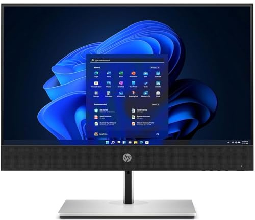 HP All In One PC Computer Desktop Pro One 600 G6, Schermo 21.5 Full HD, Processore Core i3-10100, Memoria Ram 8GB, Disco SSD 512GB, Webcam, Win 11 Pro (Ricondizionato)