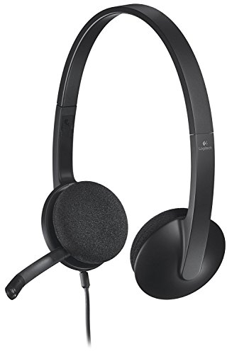 Logitech Casque USB H340, stéréo, casque USB pour Windows et Mac (certifié reconditionné)