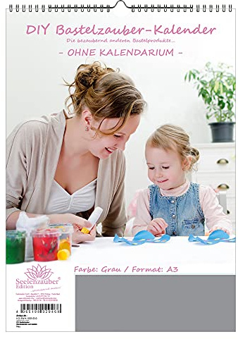 Diy Hantverk Magisk Sårkalender Att Pyssla Utan Kalender Din A3 Porträttformat Färg: Grå - Soul Magic Fotokalender Hantverkskalenderhantverk