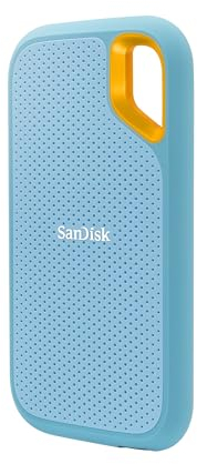 SanDisk 2TB Extreme Portable SSD - Up to 1050MB/s - USB-C, USB 3.2 Gen 2 - External Solid State Drive - SDSSDE61-2T00-G25B