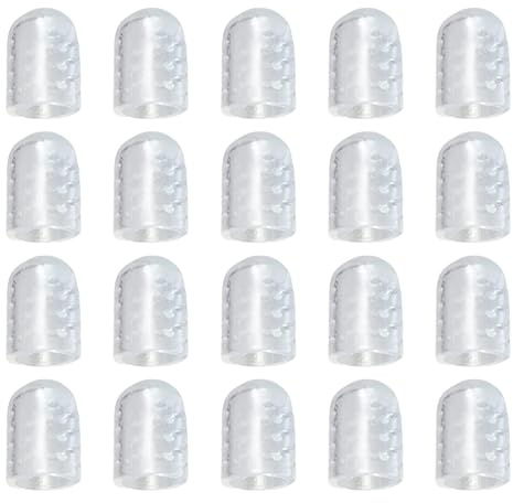Wezalget Protectores de silicona para dedos, 20 unidades, protectores de meñique, protección para mujeres que buscan comodidad y personas que usan tacones altos, actividades deportivas