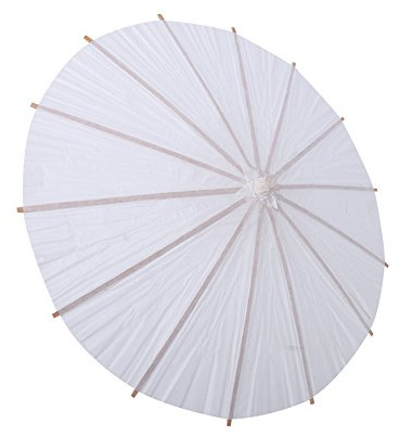 Pappersparaply, Bröllopsfest Dekoration Parasol Brudfotograferingstillbehör Konstskärm