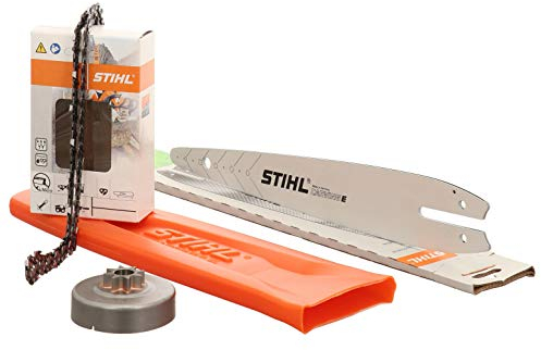 STIHL Carving Set Garnitur Schiene Kette Kettenrad Schutz MS 170 171 180 181