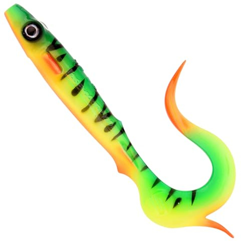 Spro Gummiköder 20cm 18,5g Iris Shocktail, Farbe:Firetiger