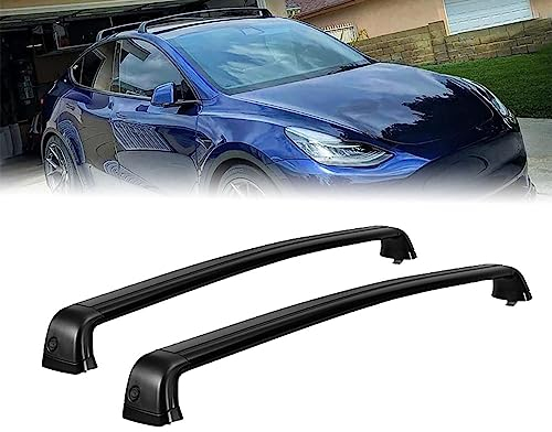 WEMAK Aluminium Auto Dachträger für Tesla Model Y 2020-2023 Querträger Dachträger Gepäckträger Auto Zubehör