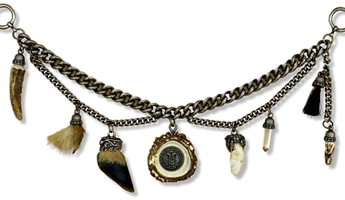 DIE TRACHTENSCHMUCK MANUFAKTUR SEIT 2020 Charivari Maximilian, ottone, Cristallo di rocca