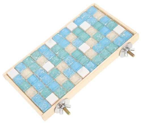 Toyvian Hamster Kühlmatte Sommerplatte Aus Kristall 10x20cm Langlebig Hautfreundlich Kühlpad Für Kaninchen Meerschweinchen Und Kleine Kleintiere
