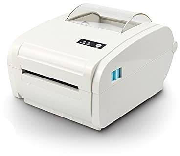 BDSHGRDH Impresora fotográfica， Mini Impresora de Etiquetas 110 mm, USB con Bluetooth, Adhesivas código Barras, envío exprés, for logística y Oficina(USB Bluetooth White)