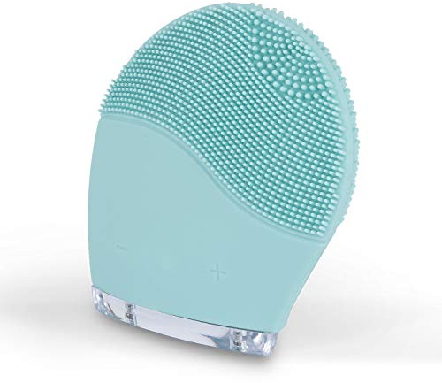 CREATE/FACE WAVE/Limpiador Facial Azul/Cepillo Facial de Silicona, Rejuvenece la Piel, Masajeador, para todo tipo de pieles, Tecnología Vibración Sónica, Protección contra el agua