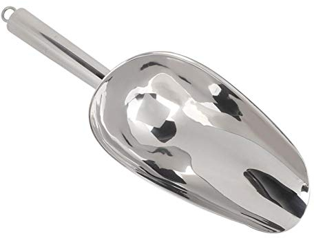 Lionel Edelstahl Schaufel - 510 ml Multifunktionale Futterschaufel Mehlschaufel Abwiegeschaufel für Bar, Kaffee, Bohnen, Getrocknete Obstschaufel
