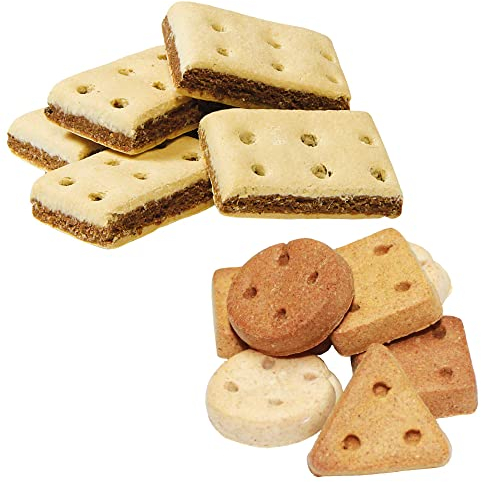 Schecker 2kg Hundekekse - mit Pansen 1kg + Belohnungs-Mix 1 kg - Unsere Kekse