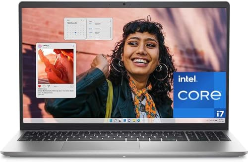 Dell Inspiron 15 3530 Laptop, 15.6 FHD Display, Core i7 5.0ghz 13th Gen 1355U, 32GB RAM, 1TB SSD, Webcam, Fingerprint, Wi-Fi 6, Windows 11 Pro, MS Office, Silver, 1YR WARRANTY, (Renewed)