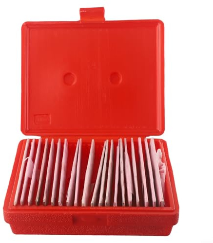 Juego de placas paralelas de acero, 20 pares de 1/32 pulgadas de grosor x 6 pulgadas de largo para maquinista para herramientas CNC con precisión de paralelismo de +/- 0.1 pulgada en rango de altura