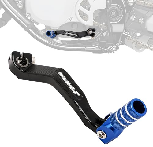 JFG RACING Dirt Bike Shifter,CNC Foldable Motorcycle Gear Shift Lever for YZ85 02-26/YZ65 18-26/YZ125 05-26/YZ250 05-26/YZ125X 17-26/YZ250X 16-26/YZ125G 16/YZ250G 16-Blue