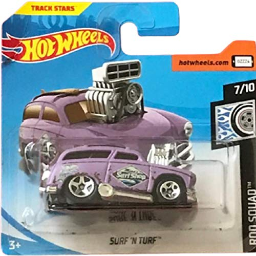 Hot Wheels Surf 'N Turf Rod Squad 7/10 2019 (079250) Short Card