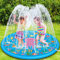 Lubibi Splash Pad,170cm Sprinkler Wasser-Spielmatte Splash Play Matte,Spritzschutz,Baby-Pool zum Lernen,Outdoor Sommer Garten Aufblasbares Wasserspielzeug für Baby,Kinder,Hund und Haustiere