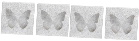 MAGICLULU 60 Stk Wimpern Box Kunststoffpalette Wimpernbehälter-etui Kunststoffständer Süßer Halter Reisewimper Wimpernhalter Leere Wimpernverpackung Aushöhlen Zweiteiliger Anzug Pvc