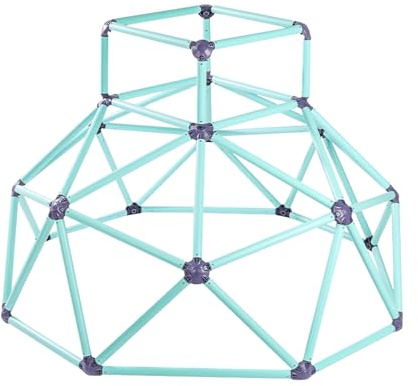 Yosamy Outdoor Climbing Frame, Large Climbing Tower for Children, Sensory Training, Climbing Tower, Bearing Weight 70 kg (Blue)