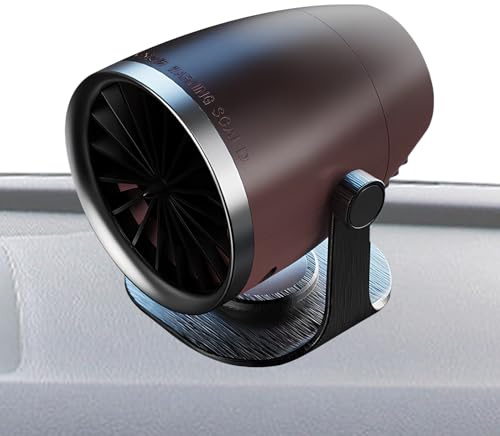 Calentador Para Automóvil - Calefactor 12V Enchufable con Ventilador y Desempañador | Desempañador Y Calentador De Parabrisas Para Coche,para Camión Oficina Baño Tienda Autocaravana Viaje Trabajo Camp