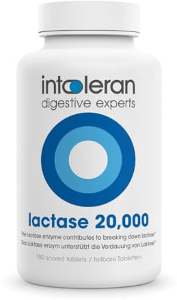 Intoleran Lactase 20,000 Digestive Enzymes - 150 Scored Tablets