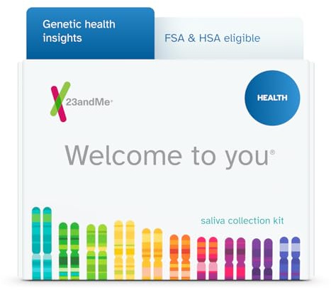 23andMe Health-only Service - DNA Test with Personal Genetic Reports - Health Predispositions, Carrier Status & Wellness Reports (Before You Buy See Important Test Info Below)