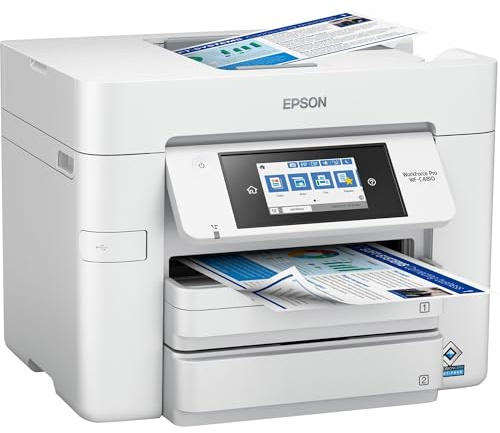 Epson Workforce Pro WF-C4810 Inkjet Multifunction Printer - Color