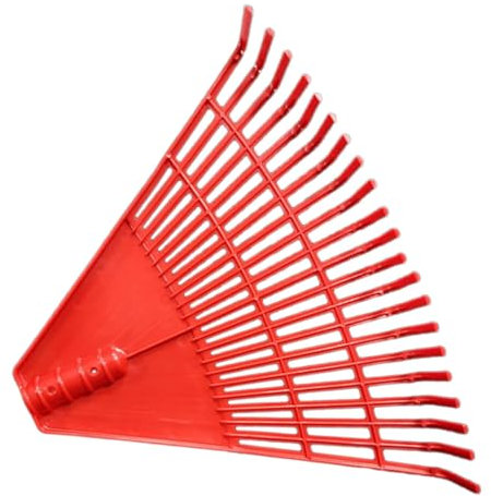 BEBEMOKO Râteau À Feuilles pour Jardin Râteau en Plastique Robuste Efficace pour Les Jardins Et Les Pelouses