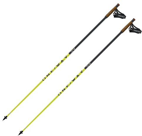 Nordic Walking Stöcke OneWay Team 2 Mag 110cm Carbon Wanderstöcke Trekking