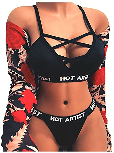 Zilosconcy Sexy Reizwäsche Spitze Bodysuit Damen Unterwäsche Lingerie Sexy Dessous Damen Für Sex Nachtwäsche Sexy Damen Push Up BH + Panty Damen Sexy Nachtwäsche Verführerische Reizvoll Babydoll