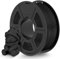 TECBEARS Matte PLA Filament 1.75 Schwarz 1KG, High Speed 3D Drucker Matt Filament mit Matter Oberfläche für 0-600 mm/s Hochgeschwindigkeitsdruck, Maßgenauigkeit +/- 0.02mm, 1kg Kartonspule (2.2lbs)