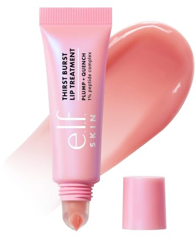 e.l.f. SKIN Thirst Burst Lip Treatment, Sheer Guava