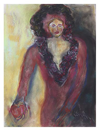 Temptress- Original Chalk Pastel 18 x 24 Contemporary
