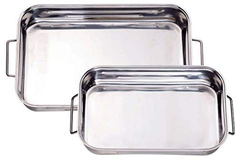 BAUMALU 342630 Plato Rectangular, Cobre, Transparente