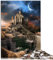 Puzzlespiele „Die mittelalterliche Burg“ - Puzzle 1000 Teile für Erwachsene - Holzpuzzle - Lernpuzzle - Tolles Geschenk für | Spiele (50 x 75 cm)