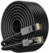 JARNHNG Lan Kabel 30meter, High Speed Cat 6 Ethernet Kabel 30m, Schwarz Netzwerkkabel Outdoor, Rj45 Kabel, Geeignet für den Anschluss Von Computern, Routern und Modems