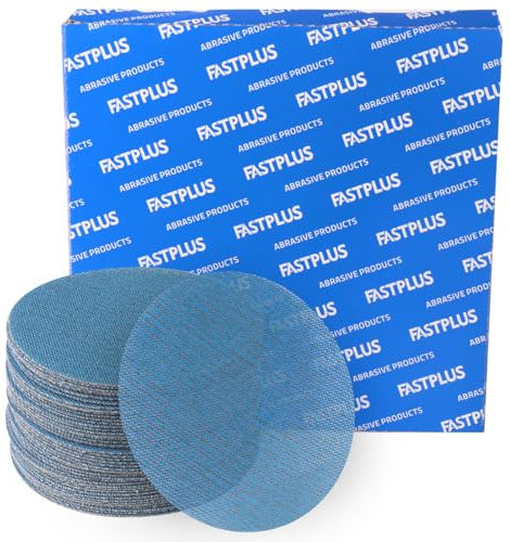 40 Pièces Disques Abrasifs 125mm Grain 180 Papier à Poncer en Filet Céramique, Fixation Autoagrippante Disque à Poncer Papier de Verre pour Ponceuse Orbitale, Ponçage Sans Poussière Bois Métal Mur