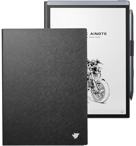 iFLYTEK AINOTE Air 2 Étui folio pour tablette AI Smart E Ink, transcription multilingue assistée par ChatGPT, carnet numérique personnalisable en papier léger pour prendre des notes Noir 8,2