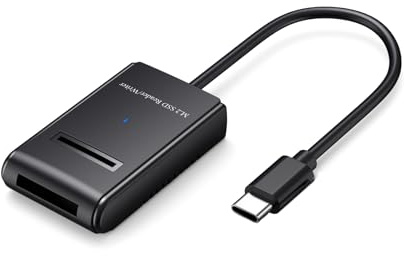 GeekerChip Estación de Acoplamiento para Discos Duros,M.2 NVMe & Disco Duro Docking Station,10Gbps NVMe USB C Adaptador,Compatible con 2230/2242/2260/2280 SSD