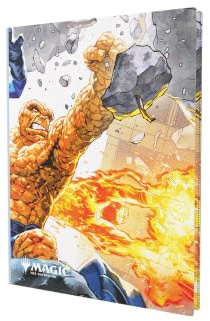 Gamegenic Magic: The Gathering | Marvel Super Heroes Casual Album 18-Pocket - The Fantastic Four, Álbum para 360 Cartas con Funda, Carga Lateral, Cierre Elástico, TCG y LCG