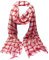 azzesso – Schal Claire in Rot/kartiertes Tuch im Holzfäller Look/der Damenschal vom italienischen Mode Profi/rechteckiges Halstuch ca. 200 x 60 cm