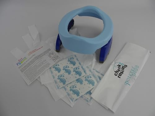 Vital Innovations 2730-13 2in1 Potette Plus - das Reisetöpfchen, blau/gelb