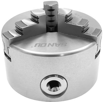 Dreibackenfutter 100mm Selbstzentrierendes 3-Backen-Drehfutter Spannbereich: 30-90 mm Selbst Zentrierendes Spannfutter