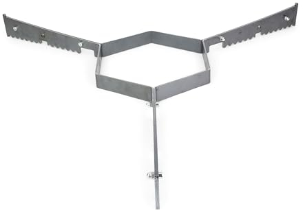 Grillrost.com Das Original Auflageleisten für alle 80cm Feuerplatten - sorgt für ausreichend Luft und einen sicheren Halt