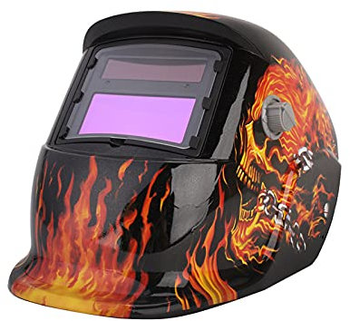 Welding Helmet, Auto Darkening Welding Mask Large Viewing Screen Adjustable for MIG for TIG for MMG